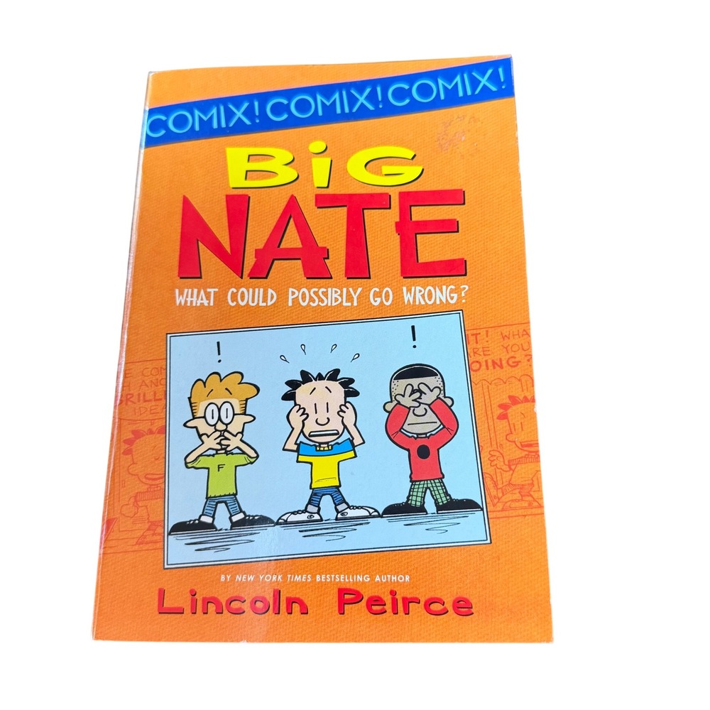 Big Nate What Could Possibly Go Wrong? Lincoln Peirce Paperback 2012 Comic Book